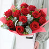 12 Red Roses Bouquet.
