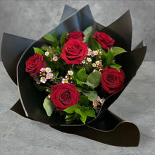 Load image into Gallery viewer, 6 Red Roses Bouquet.