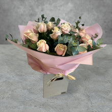 Load image into Gallery viewer, 18 Pink Roses Bouquet.
