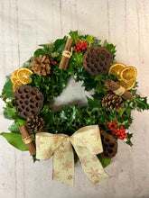 Load image into Gallery viewer, Fresh Christmas Door Wreath
