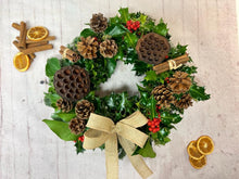 Load image into Gallery viewer, Fresh Christmas Door Wreath
