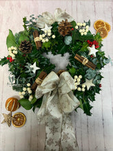 Load image into Gallery viewer, Fresh Christmas Door Wreath