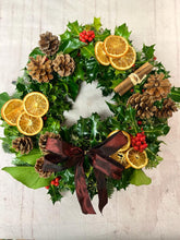 Load image into Gallery viewer, Fresh Christmas Door Wreath
